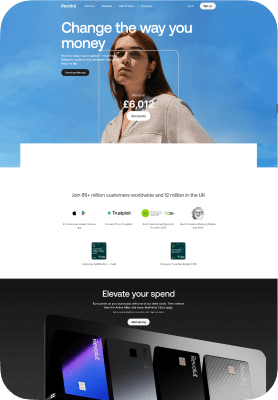 Saved website example